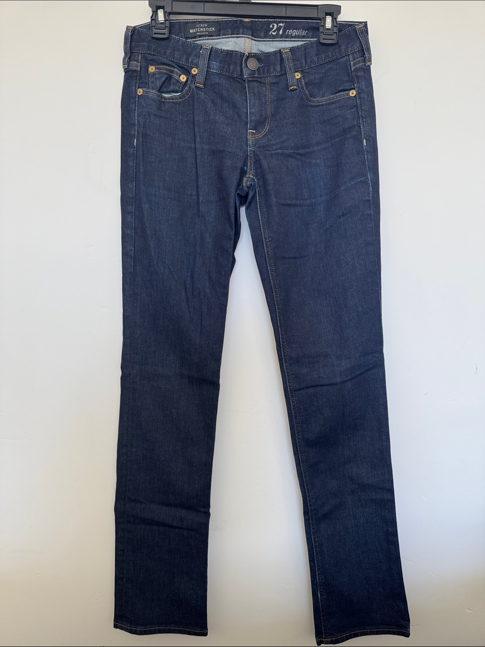 NWOT J. Crew Matchstick Dark Indigo Women’s Jeans - Size 27 Regular